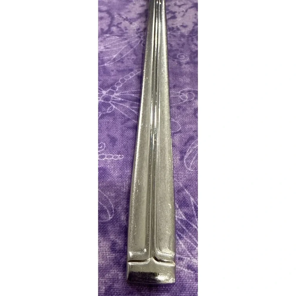 Wallace WAS244 Stainless Steel Flatware Solid Dinner Knife Knives‎ Set Of 5